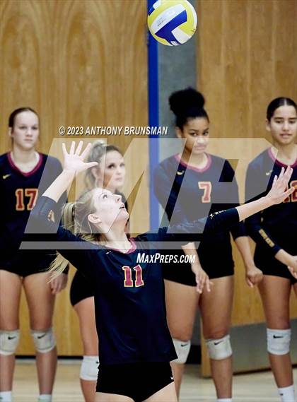 Thumbnail 2 in Clovis West @ Folsom (CIF State D1 Playoff) photogallery.