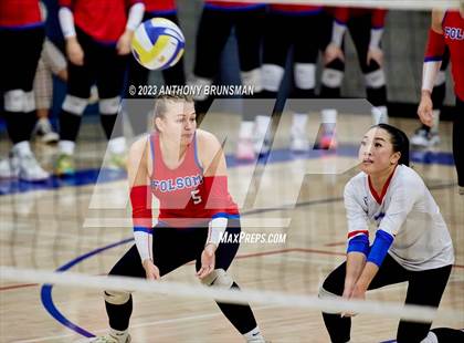 Thumbnail 2 in Clovis West @ Folsom (CIF State D1 Playoff) photogallery.