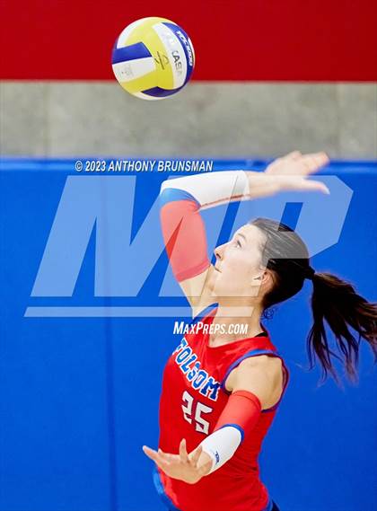 Thumbnail 3 in Clovis West @ Folsom (CIF State D1 Playoff) photogallery.
