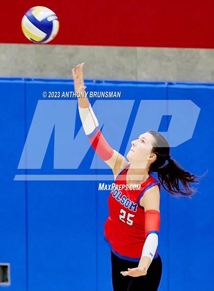 Thumbnail 2 in Clovis West @ Folsom (CIF State D1 Playoff) photogallery.