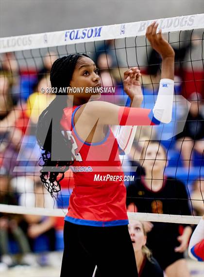Thumbnail 2 in Clovis West @ Folsom (CIF State D1 Playoff) photogallery.