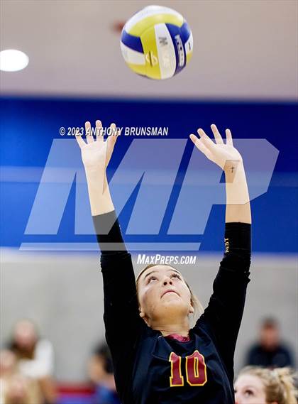 Thumbnail 2 in Clovis West @ Folsom (CIF State D1 Playoff) photogallery.