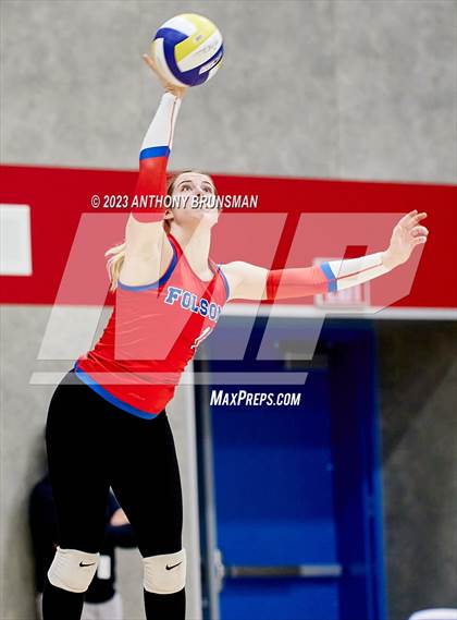 Thumbnail 2 in Clovis West @ Folsom (CIF State D1 Playoff) photogallery.