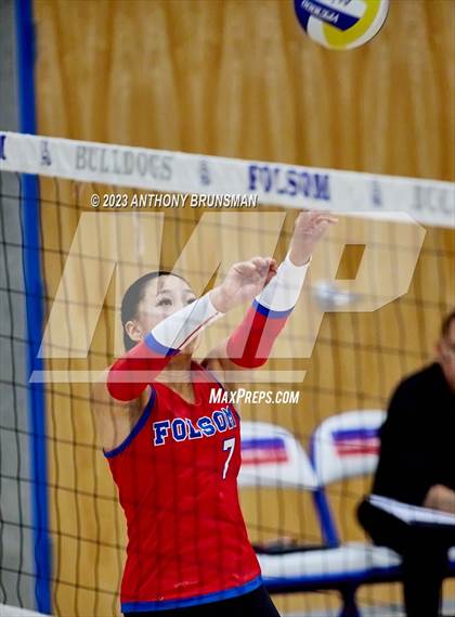 Thumbnail 2 in Clovis West @ Folsom (CIF State D1 Playoff) photogallery.
