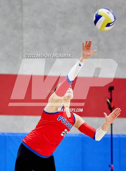 Thumbnail 2 in Clovis West @ Folsom (CIF State D1 Playoff) photogallery.