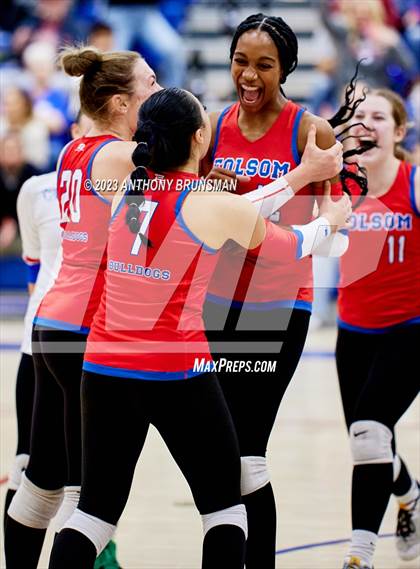 Thumbnail 2 in Clovis West @ Folsom (CIF State D1 Playoff) photogallery.