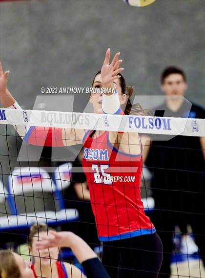 Thumbnail 1 in Clovis West @ Folsom (CIF State D1 Playoff) photogallery.