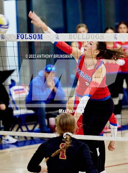 Thumbnail 2 in Clovis West @ Folsom (CIF State D1 Playoff) photogallery.