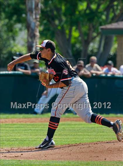 Thumbnail 1 in Huntington Beach @ El Dorado (CIF SS Playoffs) photogallery.