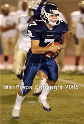 Thumbnail 2 in St. John Bosco vs. Loyola photogallery.