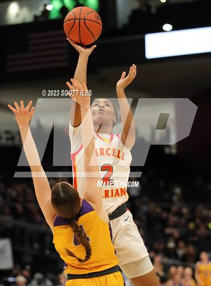 Thumbnail 3 in Bryan vs. Purcell Marian (OHSAA D2 State Semifinal) photogallery.