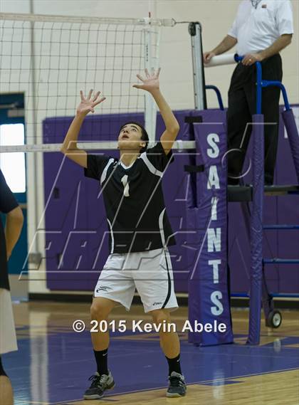 Thumbnail 3 in Seton Catholic vs Horizon Honors (Notre Dame Prep Invitational) photogallery.