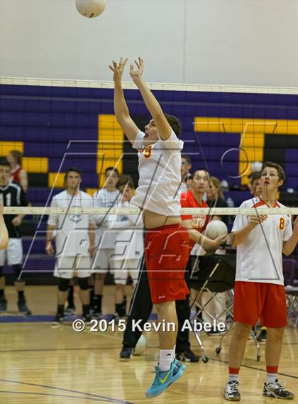 Thumbnail 3 in Seton Catholic vs Horizon Honors (Notre Dame Prep Invitational) photogallery.