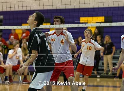 Thumbnail 1 in Seton Catholic vs Horizon Honors (Notre Dame Prep Invitational) photogallery.