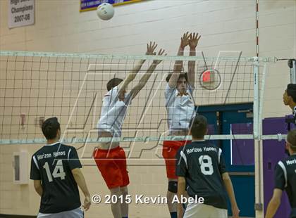 Thumbnail 3 in Seton Catholic vs Horizon Honors (Notre Dame Prep Invitational) photogallery.