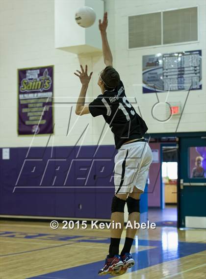 Thumbnail 2 in Seton Catholic vs Horizon Honors (Notre Dame Prep Invitational) photogallery.