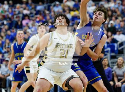 Thumbnail 3 in Jayton vs. Bryson (UIL Basketball 1A D2 Final) photogallery.