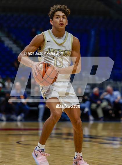 Thumbnail 2 in Jayton vs. Bryson (UIL Basketball 1A D2 Final) photogallery.