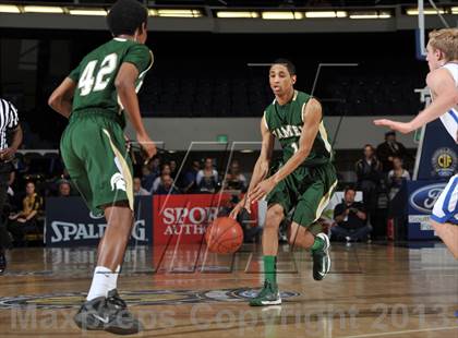 Thumbnail 2 in Damien vs. Santa Margarita (CIF-SS 3AA Final)  photogallery.
