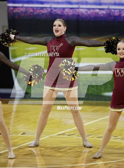 Thumbnail 2 in Windsor CHSAA Spirit Poms photogallery.
