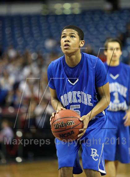 Thumbnail 3 in Capital Christian vs Brookside Christian (CIF SJS D5 Final) photogallery.