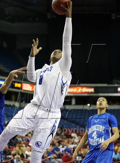 Thumbnail 1 in Capital Christian vs Brookside Christian (CIF SJS D5 Final) photogallery.
