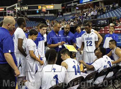 Thumbnail 2 in Capital Christian vs Brookside Christian (CIF SJS D5 Final) photogallery.