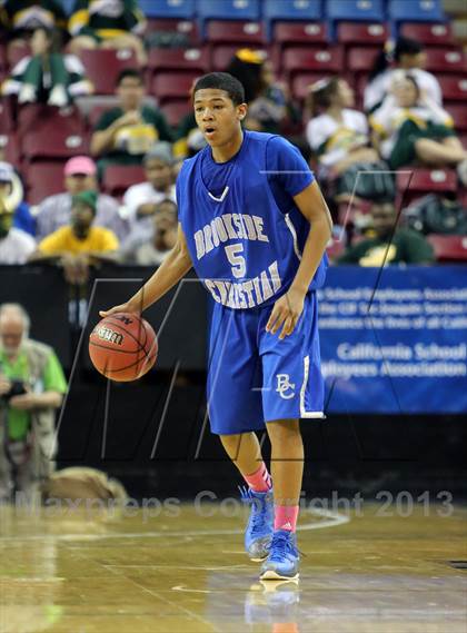 Thumbnail 2 in Capital Christian vs Brookside Christian (CIF SJS D5 Final) photogallery.