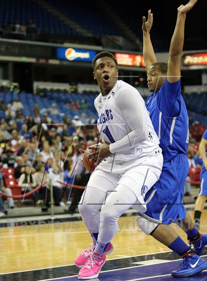 Thumbnail 3 in Capital Christian vs Brookside Christian (CIF SJS D5 Final) photogallery.