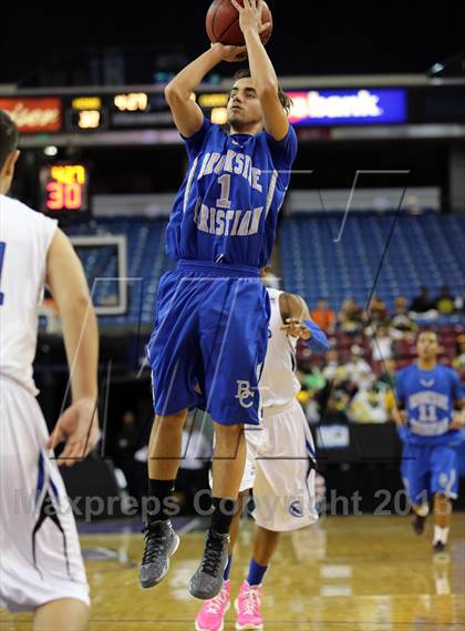 Thumbnail 1 in Capital Christian vs Brookside Christian (CIF SJS D5 Final) photogallery.