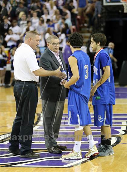 Thumbnail 1 in Capital Christian vs Brookside Christian (CIF SJS D5 Final) photogallery.