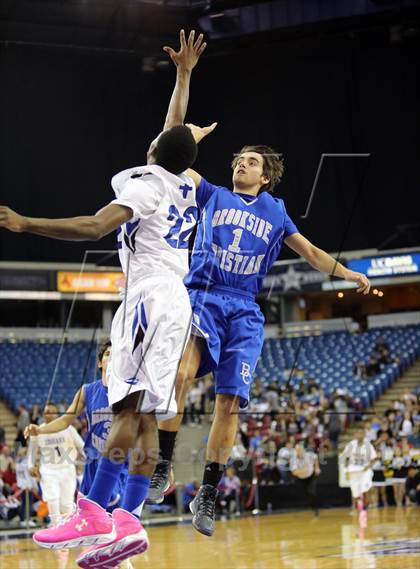 Thumbnail 3 in Capital Christian vs Brookside Christian (CIF SJS D5 Final) photogallery.