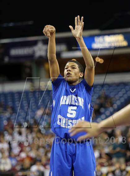 Thumbnail 3 in Capital Christian vs Brookside Christian (CIF SJS D5 Final) photogallery.