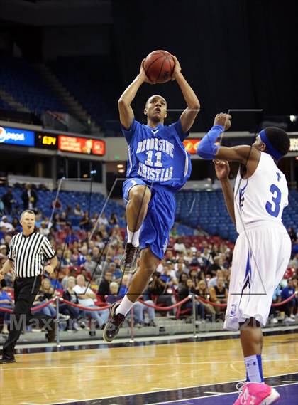Thumbnail 3 in Capital Christian vs Brookside Christian (CIF SJS D5 Final) photogallery.