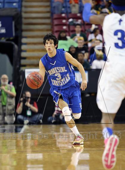 Thumbnail 1 in Capital Christian vs Brookside Christian (CIF SJS D5 Final) photogallery.