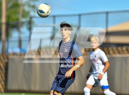 Thumbnail 2 in Seven Lakes vs. Duncanville (UIL 6A Soccer Semifinal) photogallery.