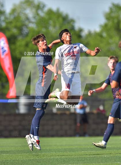 Thumbnail 1 in Seven Lakes vs. Duncanville (UIL 6A Soccer Semifinal) photogallery.