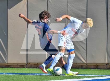 Thumbnail 1 in Seven Lakes vs. Duncanville (UIL 6A Soccer Semifinal) photogallery.