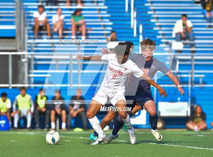 Thumbnail 2 in Seven Lakes vs. Duncanville (UIL 6A Soccer Semifinal) photogallery.