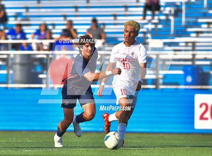 Thumbnail 2 in Seven Lakes vs. Duncanville (UIL 6A Soccer Semifinal) photogallery.
