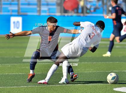 Thumbnail 1 in Seven Lakes vs. Duncanville (UIL 6A Soccer Semifinal) photogallery.