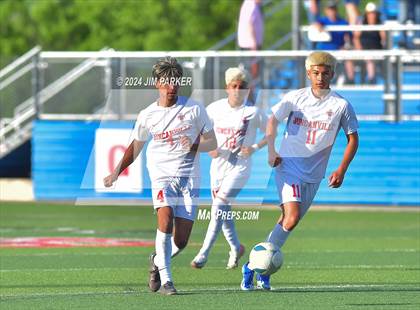 Thumbnail 2 in Seven Lakes vs. Duncanville (UIL 6A Soccer Semifinal) photogallery.
