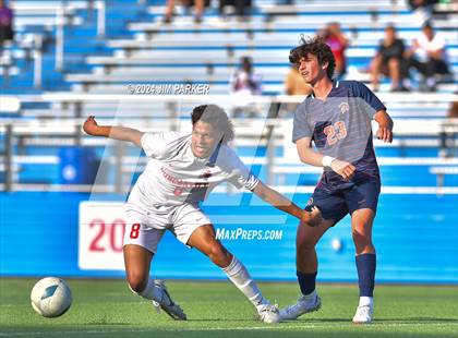 Thumbnail 2 in Seven Lakes vs. Duncanville (UIL 6A Soccer Semifinal) photogallery.