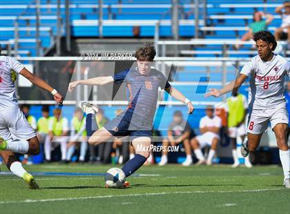 Thumbnail 1 in Seven Lakes vs. Duncanville (UIL 6A Soccer Semifinal) photogallery.