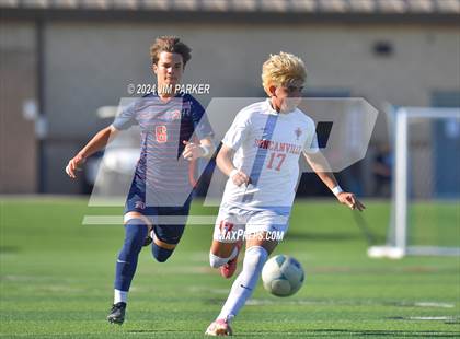 Thumbnail 1 in Seven Lakes vs. Duncanville (UIL 6A Soccer Semifinal) photogallery.