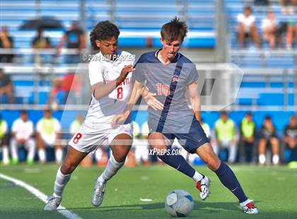 Thumbnail 2 in Seven Lakes vs. Duncanville (UIL 6A Soccer Semifinal) photogallery.
