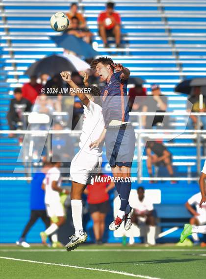Thumbnail 1 in Seven Lakes vs. Duncanville (UIL 6A Soccer Semifinal) photogallery.