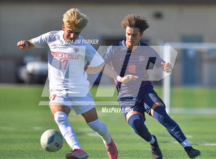 Thumbnail 1 in Seven Lakes vs. Duncanville (UIL 6A Soccer Semifinal) photogallery.