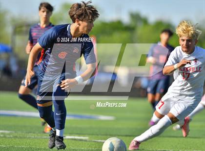 Thumbnail 2 in Seven Lakes vs. Duncanville (UIL 6A Soccer Semifinal) photogallery.