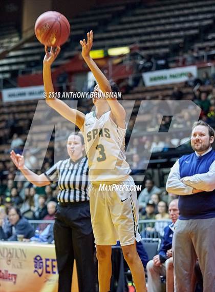 Thumbnail 3 in Sierra Pacific vs. San Joaquin Memorial (CIF CS D4 Final) photogallery.